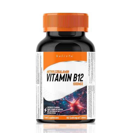 Holista Vitamin B12 1000 Mcg 80 Sublingual Tablets